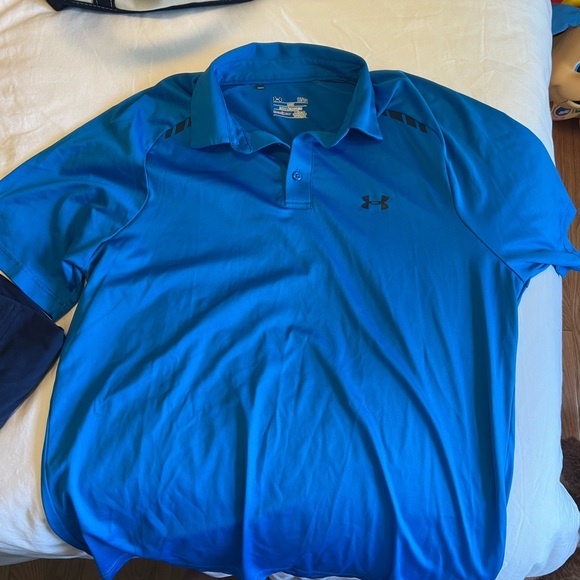 Men’s large under armor golf polo - Picture 2 of 3